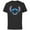 Black, variant on Lilo & Stitch Experiment 626 Smiling Big Face Costume - Short Sleeve Cotton T-Shirt for Adults - Customized-Natural