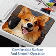 thumbnail image 6 of Dog Square Desk Pad Mouse Pad, 8.3x9.8 Inch Non-Slip Rubber Bottom Printed Mousepad for Office and Gaming, 6 of 6