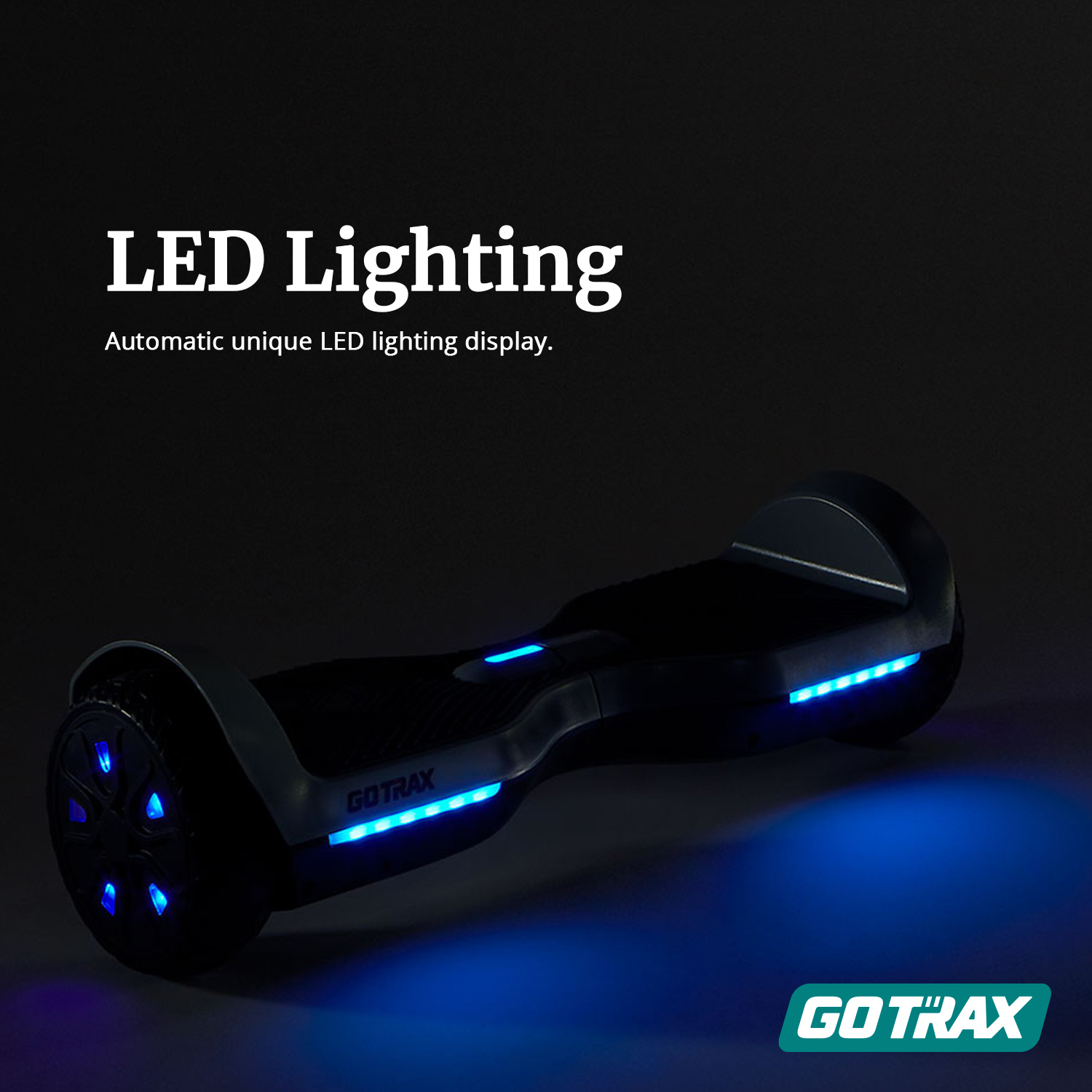 GOTRAX SRX A6 Hoverboard - 6.5 Hover Board w/Bluetooth Speakers & Self Balancing Mode - image 3 of 9