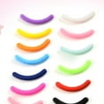 thumbnail image 1 of UPOUART 100Pcs Assorted Color Eyelash Curler Refill Pads Lightweight ABS Material for Makeup Use, 1 of 8