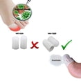 thumbnail image 3 of 1 par SEBS protección del dedo gordo del pie Anti fricción del talón cubierta del dedo del pulgar cubierta protectora del pie, 3 of 8
