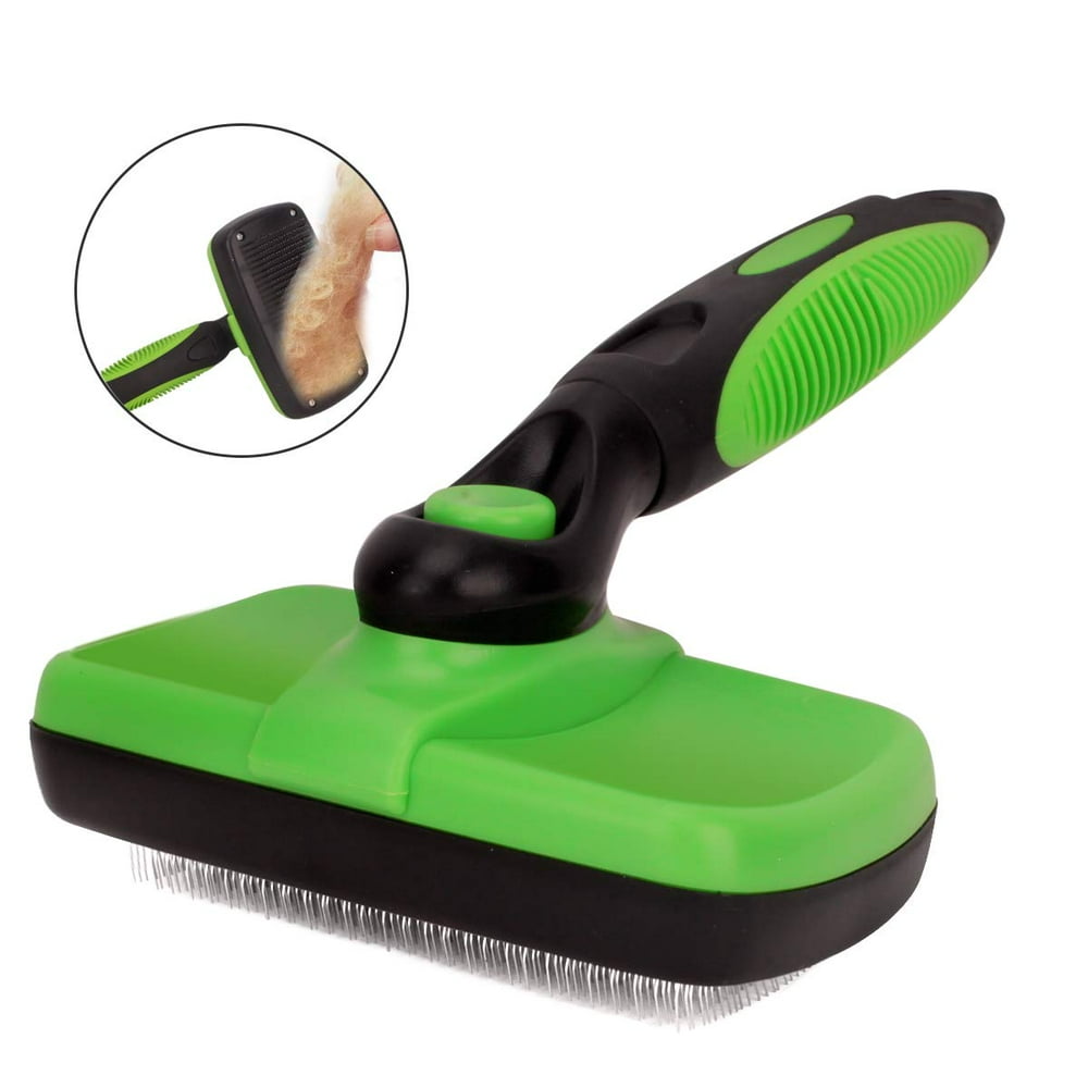 Pet Grooming Brush, Self Cleaning Slicker Brushes Hair Shedding Tools