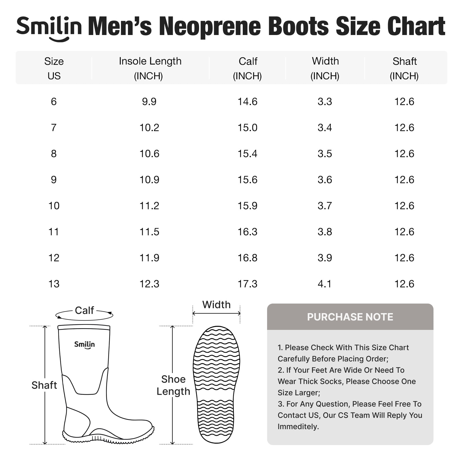SMILIN Waterproof Rain Boots for Men, Mid Height Rubber Mud Boots for Outdoor Garden, Brown Camo, Size 9