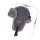 thumbnail image 2 of Sombreros de invierno para hombre y mujer, de terciopelo, con protección auditiva, gruesos y cálidos, resistentes al viento y al viento, de poliéster., 2 of 3