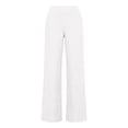 thumbnail image 3 of Kelon Yoga Pants, High Waisted Wide Leg Linen Pants for Women Trendy Flowy Lounge Pant Loose Fit Dressy Palazzo Trousers with Pockets, 3XL, 3 of 6