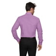 thumbnail image 4 of J. METHOD Men's Classic Slim Fit Button Down Long Sleeve Solid Color Dress Shirts S-2XL [NEMT104], 4 of 4