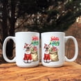 thumbnail image 3 of Santa is Coming Sphynx Merry Christmas Xmas Noel Truck Tree Mug Cat Lover Kitten Owner Gifts Idea Coffee Tea Cup - 02023, 3 of 4