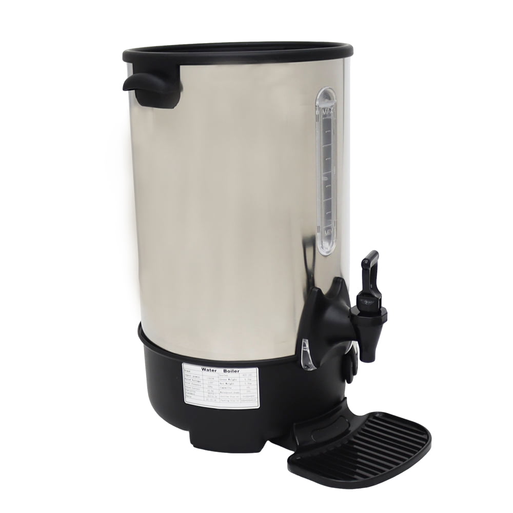 EQCOTWEA 21.7L Hot Water Dispenser Electric Boiling Bucket Boiler Stainless Steel Coffee Tea Beverage Warmer