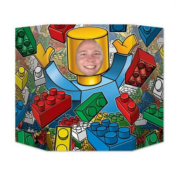 The Beistle Company Building Blocks Photo Prop Standup