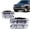 Clear lens Chrome Housing Clear Reflector, variant on Headlights, Fit For 99-02 Chevy Silverado Corner Headlight Bumper Lamp Left & Right Pair Set