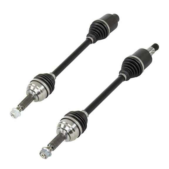 Pair Front CV Axle Shafts For Tesla Model X 2016 2017 2018 2019 2020 2021 AWD - BuyAutoParts