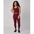 thumbnail image 6 of Hanes CoolDRI Women's Crop Tank with Built-in Shelf Bra, 3-Pack Black/Maroon/Deep Forest S, 6 of 7