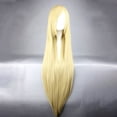 thumbnail image 2 of Unique Bargains Wigs for Women 39" Light Gold Tone Wigs with Wig Cap Long Hair, 2 of 6