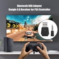thumbnail image 3 of Mini USB Wireless 4.0 Headset Dongle USB Wireless Headphone Adapter Receiver for PS4 Controller Receiver Transmitter for Wireless Headsets, 3 of 9