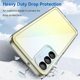 thumbnail image 4 of WANLONFENG MF Series for Samsung Galaxy A16 4G 5G Case TPU Acrylic Clear Phone Cover with Tempered G, 4 of 5