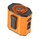 thumbnail image 3 of Ventilador portátil de cintura, ventilador deportivo de refrigeración, recargable, fácil de transportar y rápido. Naranja, 3 of 8