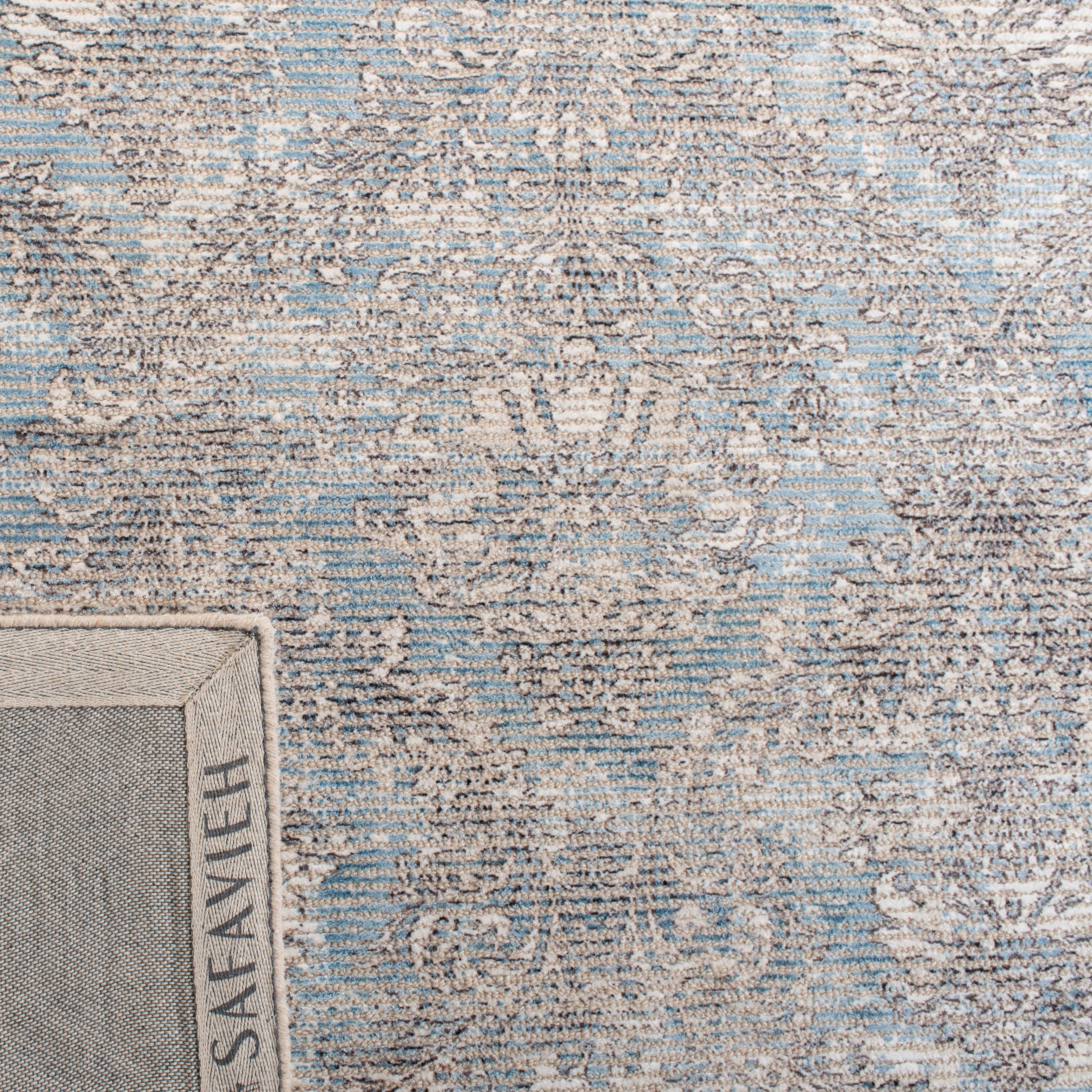 Safavieh Mirage Jacqueline Floral Area Rug, Light Blue/Gray, 6' x 6' Round