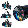 thumbnail image 3 of Peacock Travel Bag, Yoga Bag, Gym Bags, Duffle Bag - Sports Bag with Size 17.7 Inches, Interior Zipper Pocket and Large Capacity for All Your Active Adventures, 3 of 6