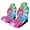 Color-3, variant on Whimsical Colorful Swirl Car Seat Covers Pack of 2 Universal Front Seat Protective Cover