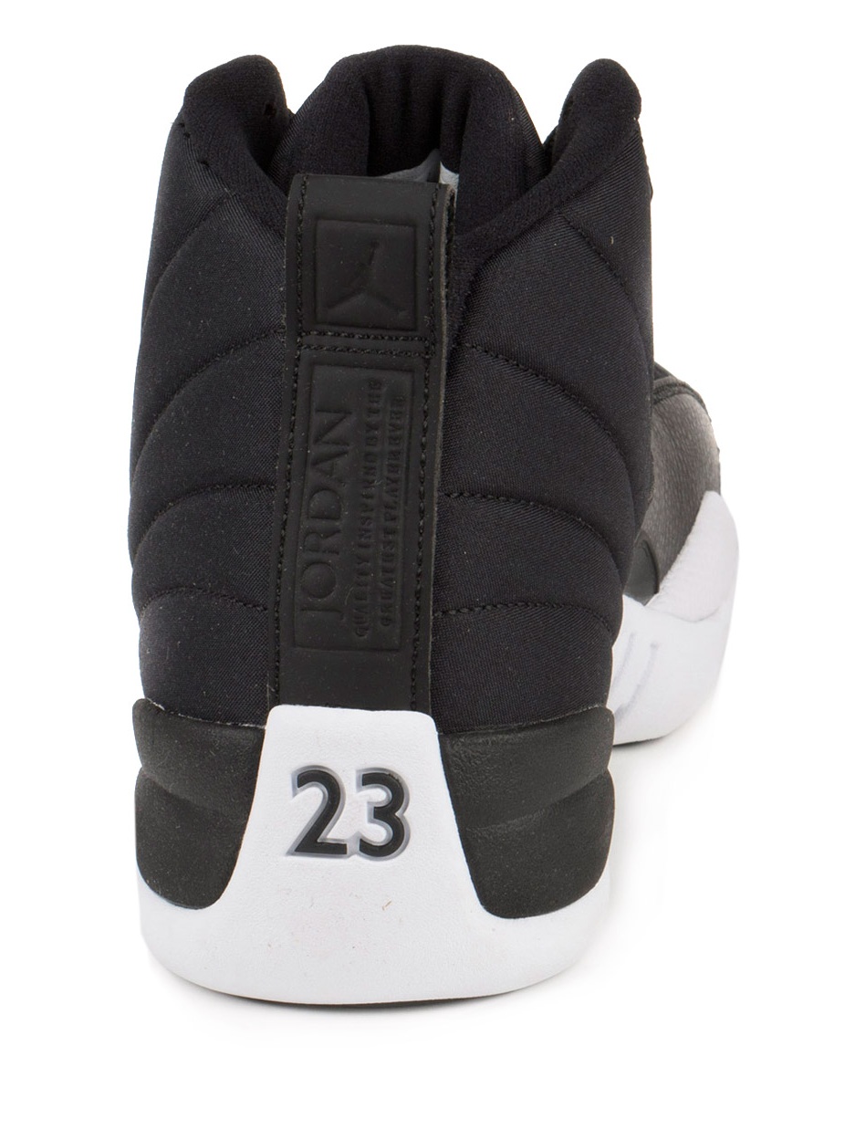 Nike Mens Air Jordan 12 Retro "NEOPRENE" Black/Gym Red-White 130690-004 - image 4 of 5