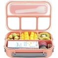 thumbnail image 1 of Contenedor de Alimentos Lonchera Lunch Box Hermético Topper con 4 Divisiones Segos Contenedor Hermético, 1 of 4