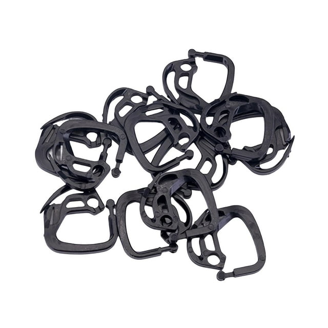 50 Ganchos para Malla de Sombra, Clips de Tela para Malla de Jardín, Sol.