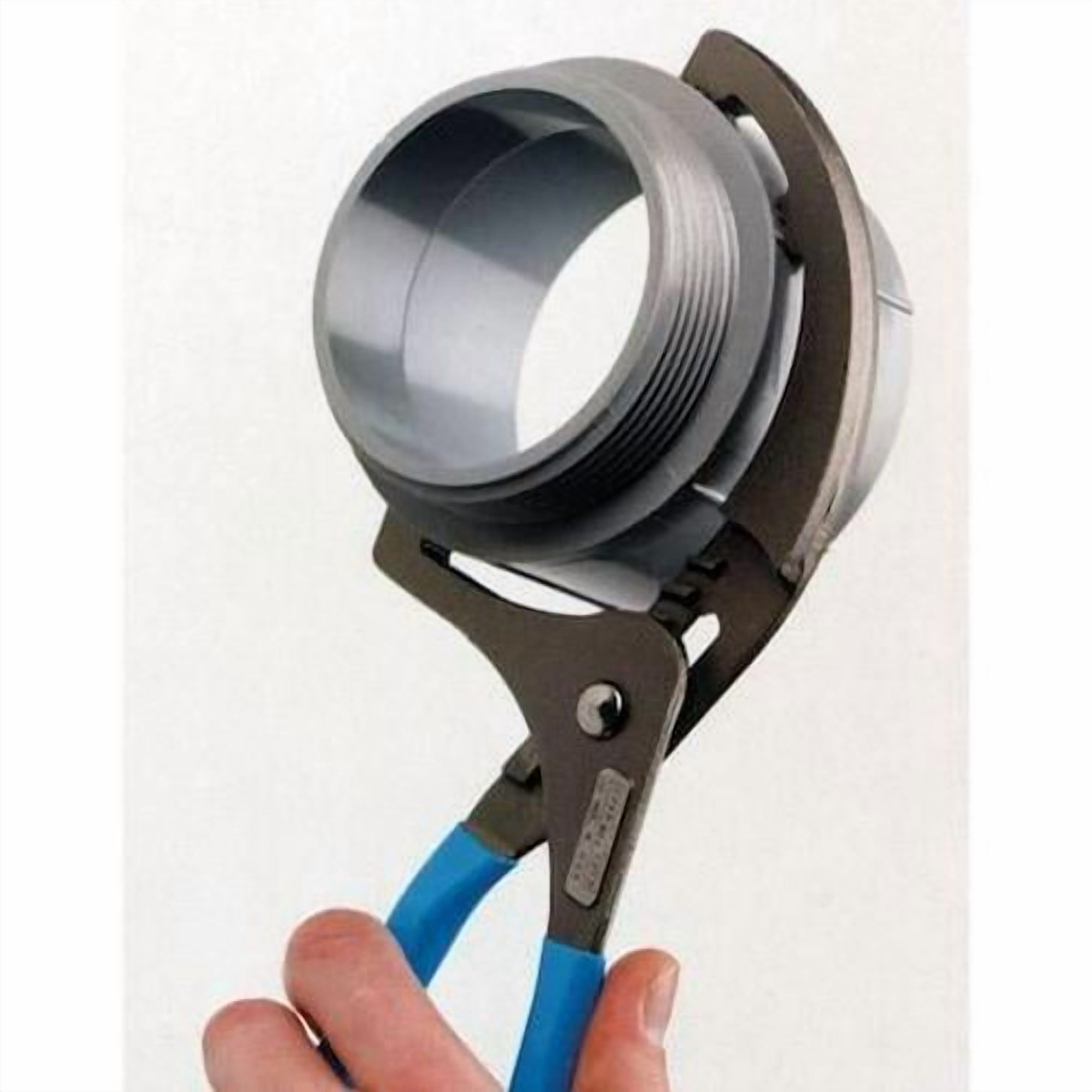Channellock Oil Filter Pliers Adjustable - 4 Position, 9 In — Heavy-Duty Construction, Professional Use