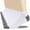 White, variant on Men's 12-Pack Cotton Blend Crew Socks Color Block Breathable Seamless Toe, Moisture Wicking Casual Athletic Hosiery Multipack for Spring Summer Daily Wear