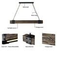 thumbnail image 3 of Industrial Led Ceiling Lamp Kitchen Rustic Bar Island Hanging Pendant Lamp, 3 of 11