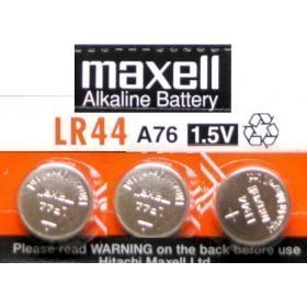 6 Pack Maxell Ag13 Lr44 6 357 Alkaline Button Cell Batteries New Hologram Packaging That Guarantees Authenticity Walmart Com Walmart Com