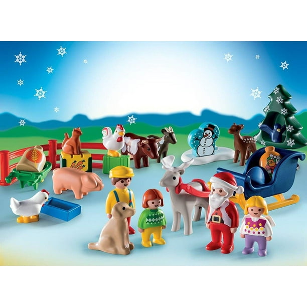 Calendrier De L'Avent Playmobil 123 – Noël à La Ferme 2024