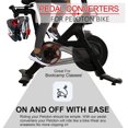 thumbnail image 6 of BUCKLOS Look Delta Pedal Converter for Peloton Bike & Peloton Bike+ - Ride The Peloton with Sneakers - Pedal Platform for Look Delta Pedals, 6 of 7