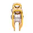 thumbnail image 3 of Polea de Escalada Octpeak 30KN Tirolesa Cable Trolley con Rodamiento de Bolas Oro, 3 of 7