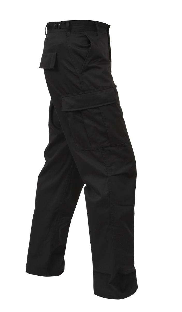 Army Cargo Fatigues Black, Size 2X-Large Military BDU Pants