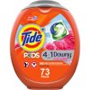 Tide Pods Plus Downy April Fresh, 73 Ct Laundry Detergent Pacs