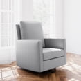 thumbnail image 3 of Storkcraft Calabasas Infant Nursery Upholstered Swivel Glider, Fog, 3 of 11