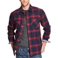 thumbnail image 1 of Weatherproof Chemise en Flanelle pour Hommes, Bleu, Très Grand, 1 of 1