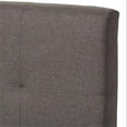 thumbnail image 5 of Allora Tufted Queen Panel Bed in Gray, 5 of 6