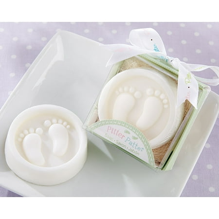 Kate Aspen Pitter Patter Soap, Hostess Gift, Guest Gift, Party Souvenir, Party Favor or Decorations for Weddings, Bridal Showers, Baby Showers & More - 6 (Best Bridal Shower Hostess Gifts)
