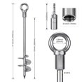 thumbnail image 4 of Anclajes de Tierra Insaga 18'' Acero Macizo 12mm Resistente Paquete de 4, 4 of 8