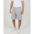 thumbnail image 2 of Real Essentials 3 Pack: Men's Cotton 9" French Terry Casual Lounge Sweat Shorts with Pockets (Available In Big & Tall), 2 of 7