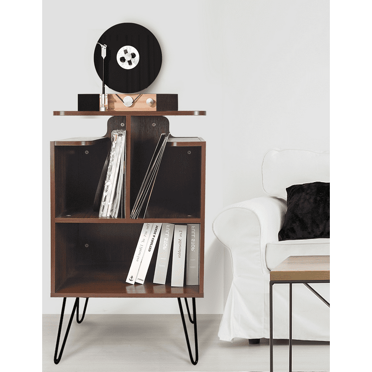 LP Vinyl Stand - Now Playing Natural shaped record holder