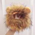 thumbnail image 3 of Cute Lion Hat with Ears for Dogs and Cats, Head Cover Costume Accessory, 3 of 8