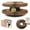 White cat head, variant on Kitty Curlz Cat Scratching Board – Accordion Magic Organ Cat Scratcher with Bell & Ball, Foldable Interactive Cardboard Scratching Pad for Indoor Cats & Kittens