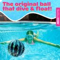 thumbnail image 6 of Jeexi Water Ball, 9" – The Ultimate Swimming Pool Game | Pool Water - Melon Ball for Under Water Passing, Dribbling, Diving and Pool Games for Teens, Kids, or Adults, 9 in. Ball Fills with Water, 6 of 10