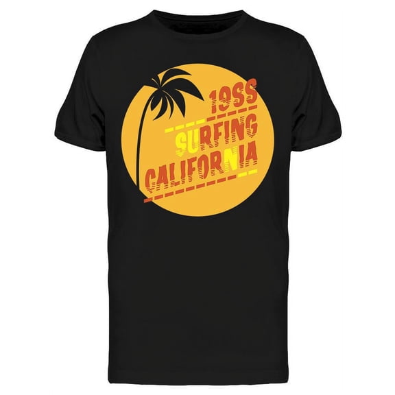 Surfing California 1988 T-Shirt Men -Image by Shutterstock, Male x-Large