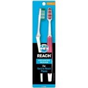 REACH Advanced Design Toothbrushes Firm Full Head, Color May Vary, 3 ea