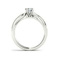 thumbnail image 3 of 3/8 Carat T.W. Diamond Classic 14kt White Gold Engagement Ring, 3 of 4
