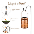 thumbnail image 2 of Outdoor Solar Lanterns Waterproof Poles 6ct/pk, 2 of 5