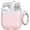 Clear Pink, variant on For Airpods 4 Case Clear Glitter,Sparkle Bling Design for Airpods 4th Generation Cover 2024,Full Protective Shockproof Soft TPU for Airpod 4 Charging Skin with Carabiner Women Girlrs-Clear